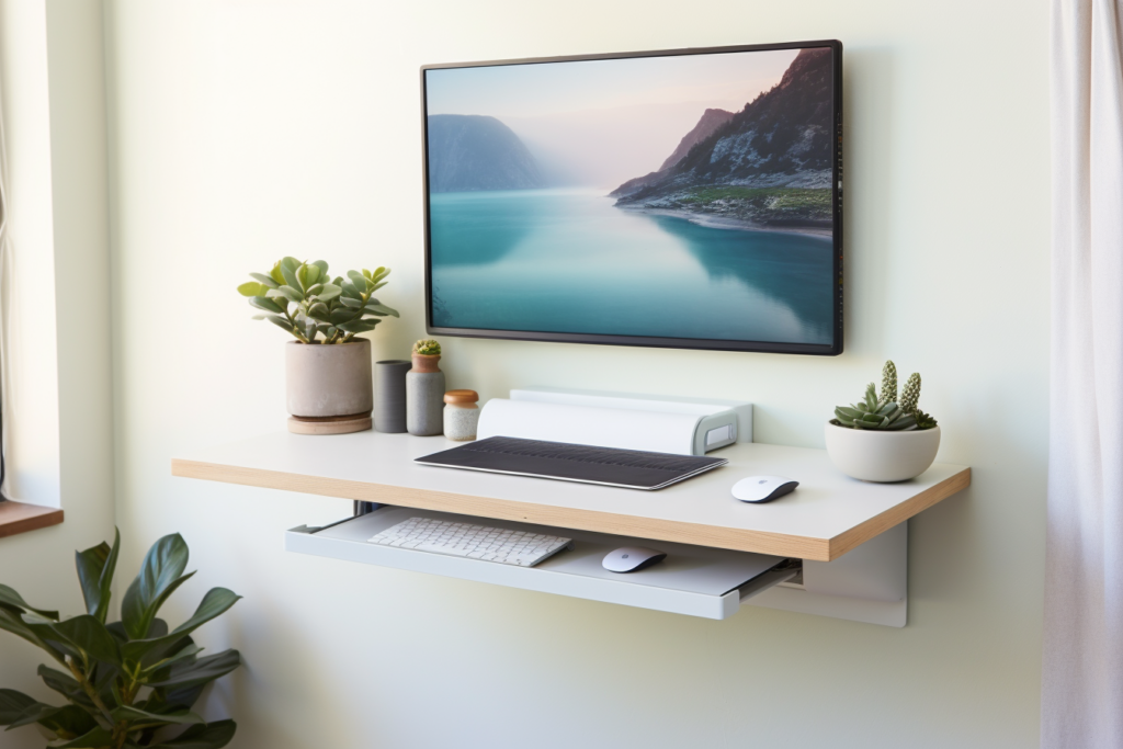 minimalist tech setup